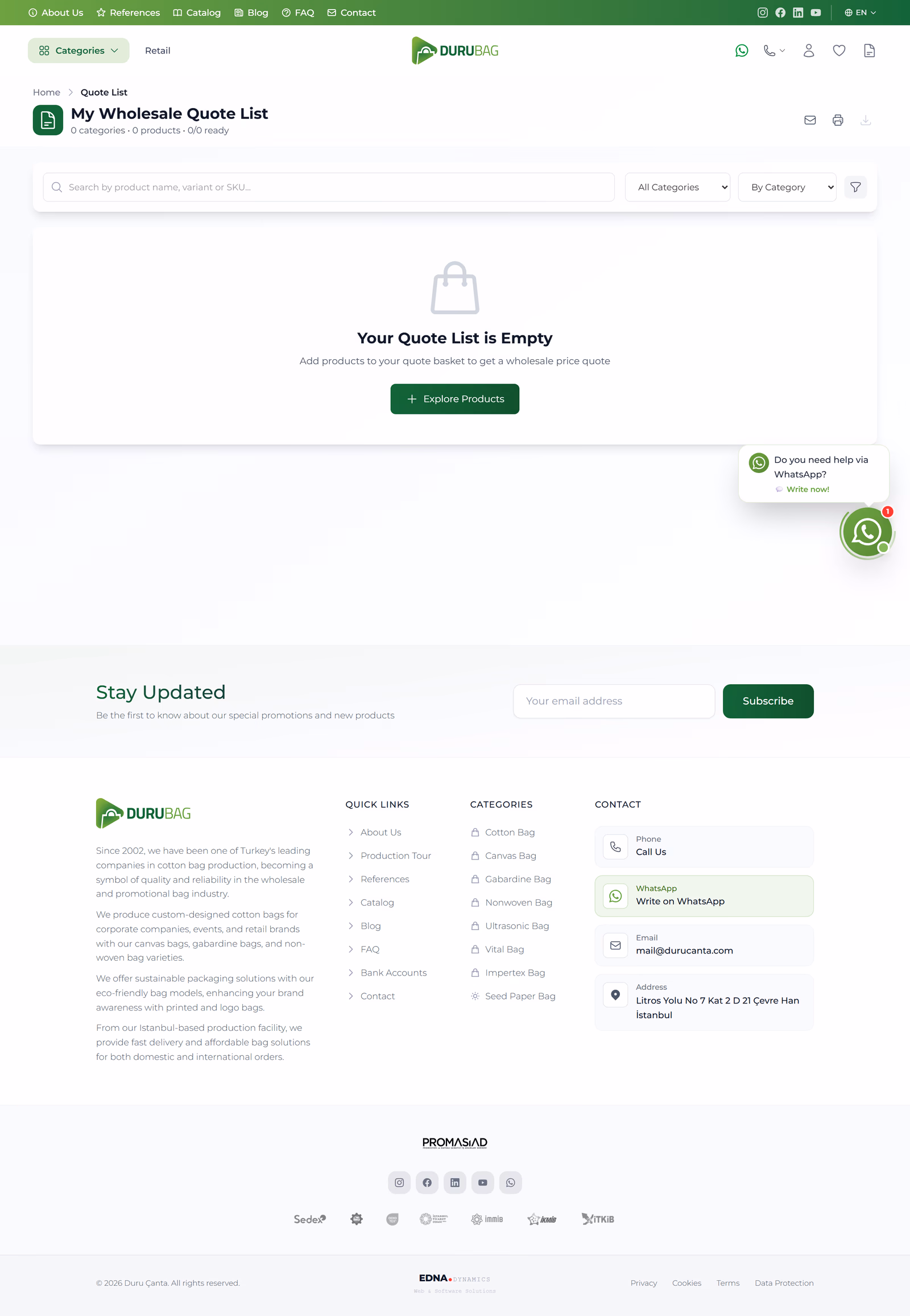 Online Quote
