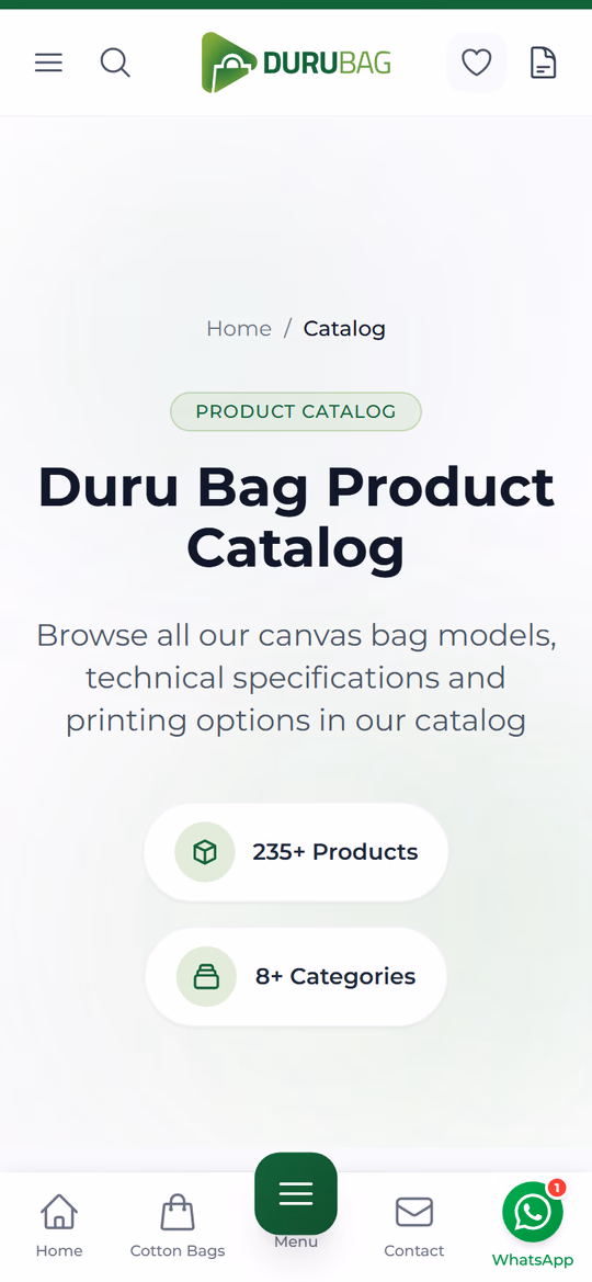 Catalog — mobile screenshot