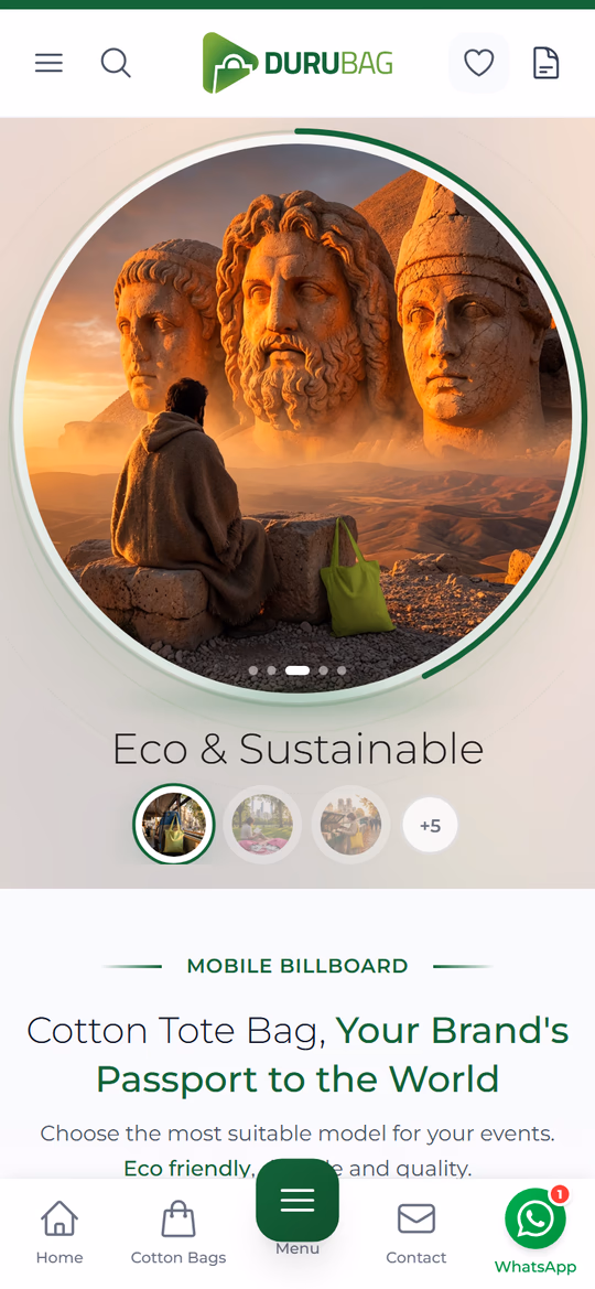 Canvas Bag Production — mobile screenshot