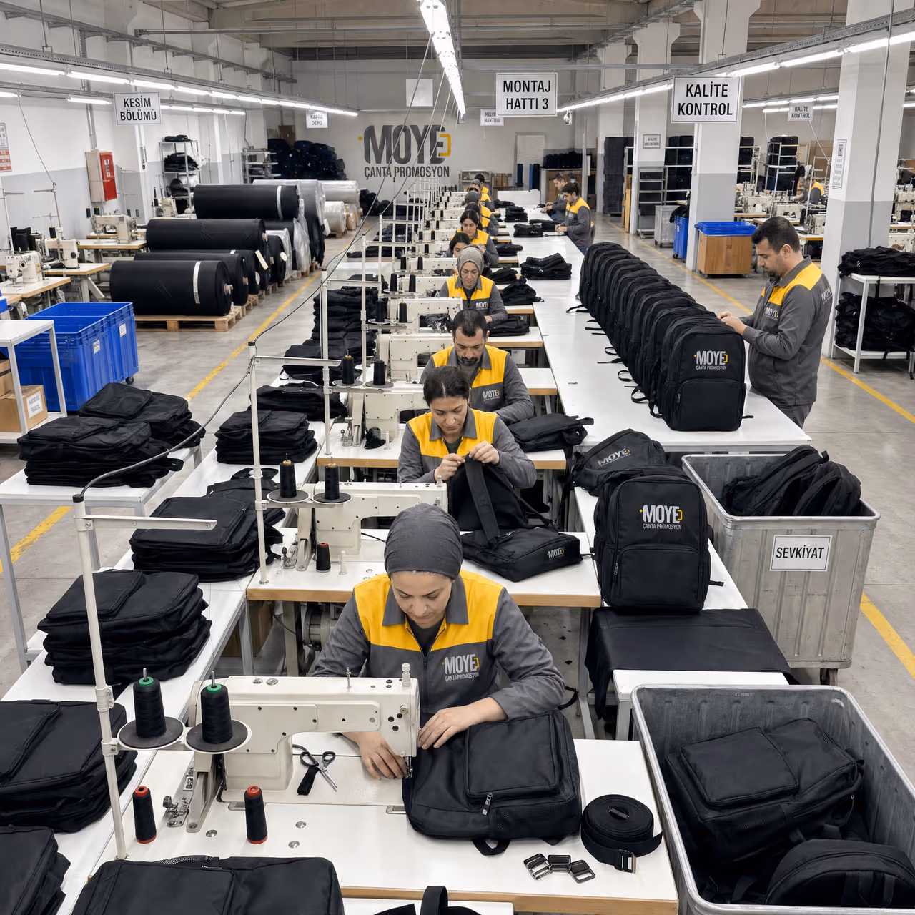 Moye Promosyon Çanta Üretim Tesisi - Fabrikamızdan Genel Görünüm