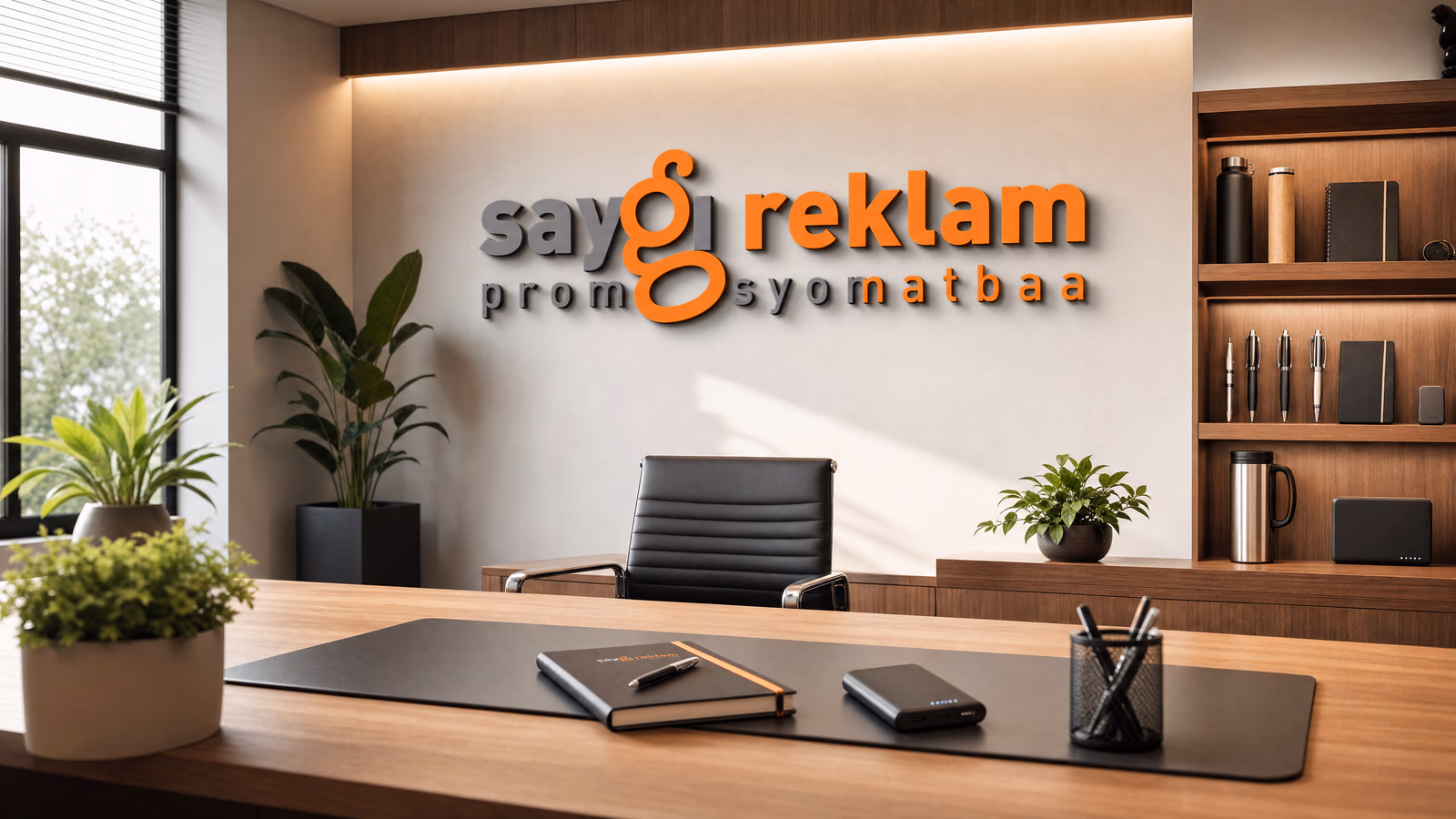 Saygı Reklam ve Promosyon modern ofis ve showroom