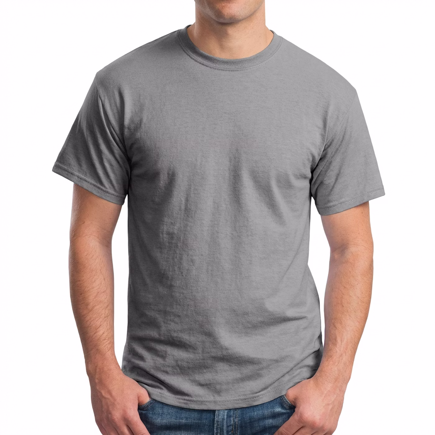 Gri Promosyon T-Shirt