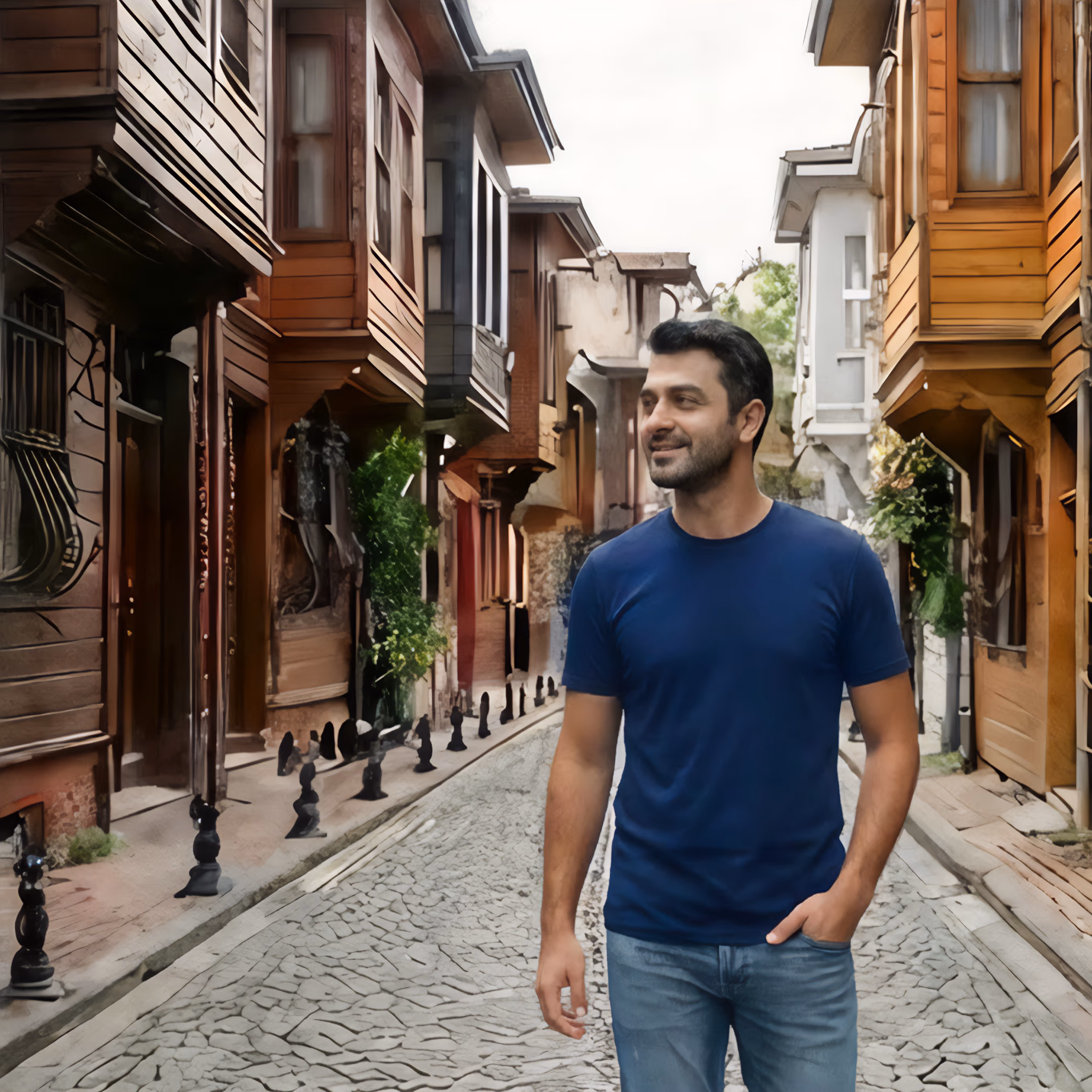 Lacivert Promosyon T-Shirt