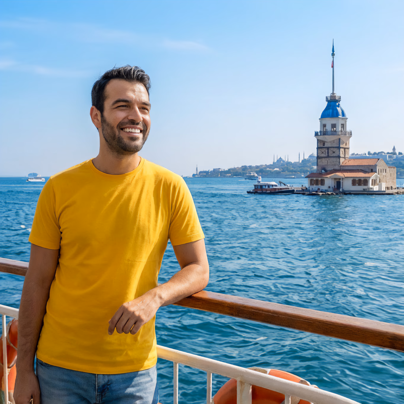 Sarı Promosyon T-Shirt