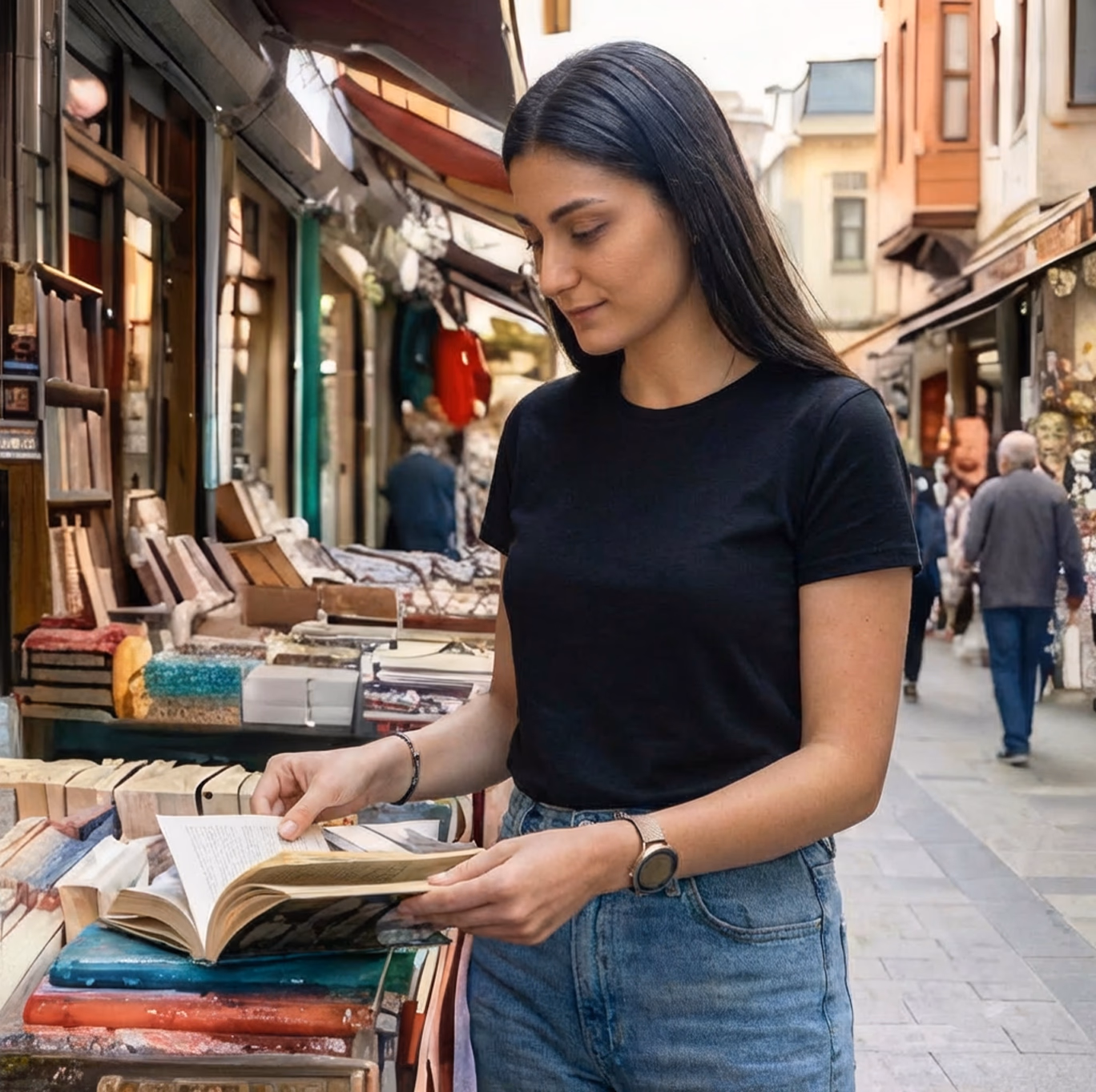 Siyah Promosyon T-Shirt