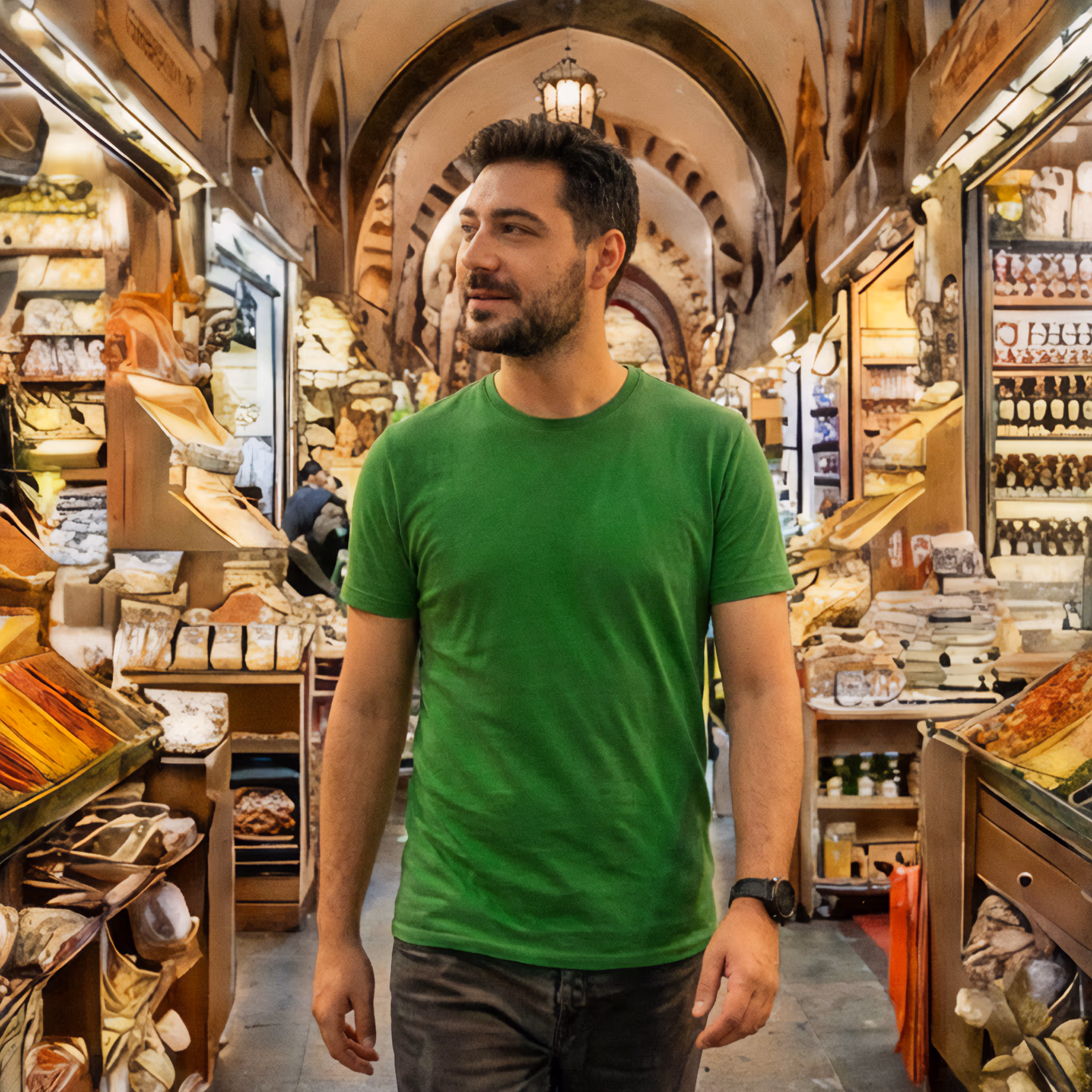 Yeşil Promosyon T-Shirt